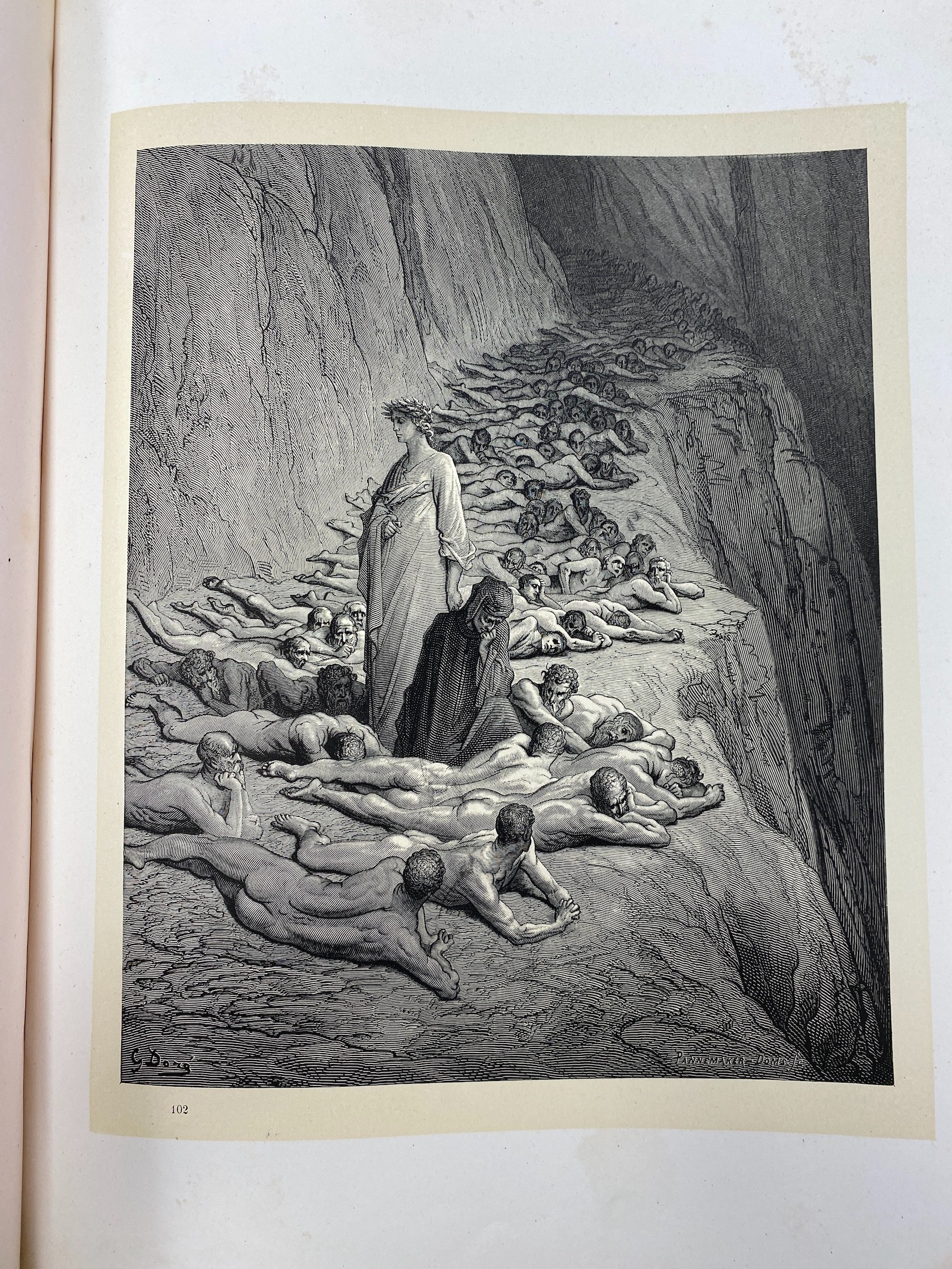 Alighieri, Dante, Göttliche Komödie (The Divine Comedy), two volumes